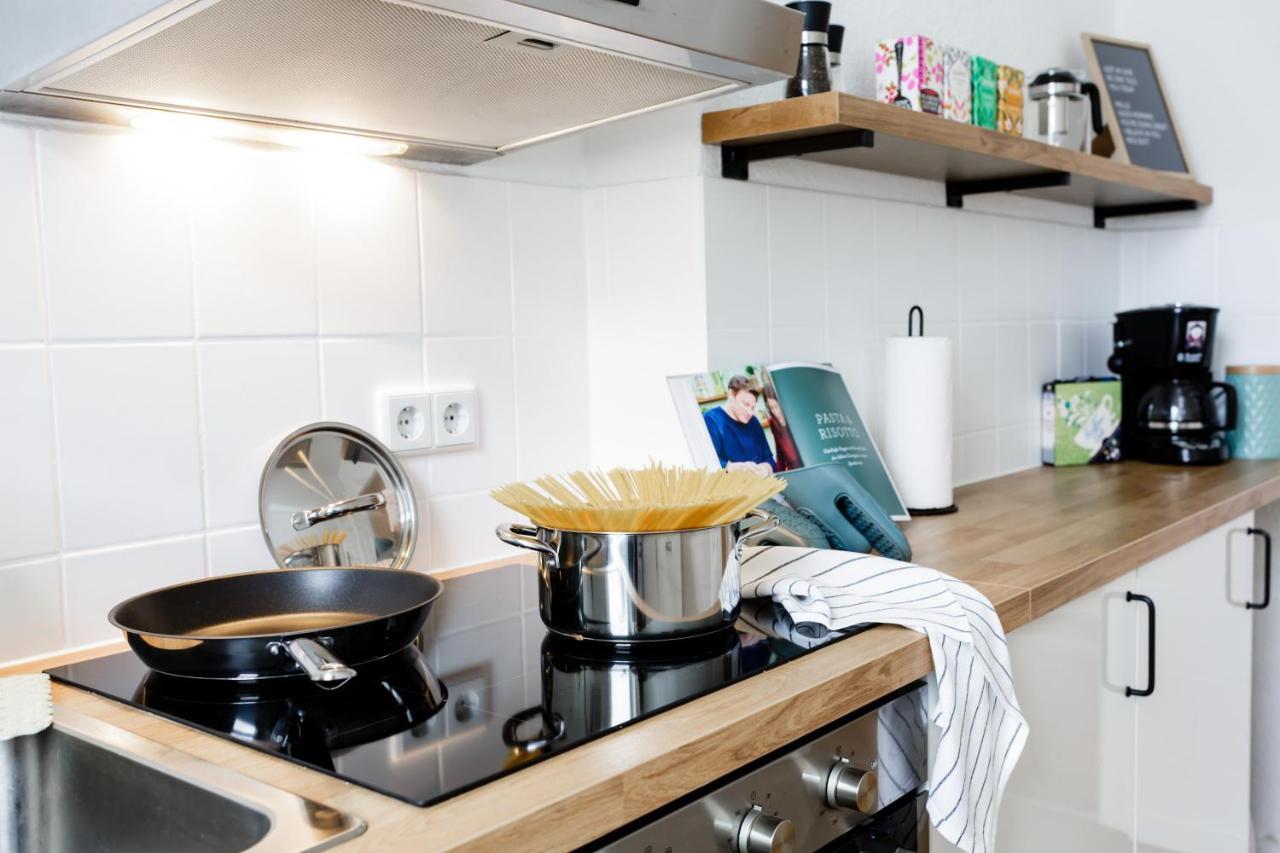 Modernes Apartment Lieblingsfleck I 2 Schlafzimmer I 4 Betten I Zentrumsnah Eberswalde Exteriör bild