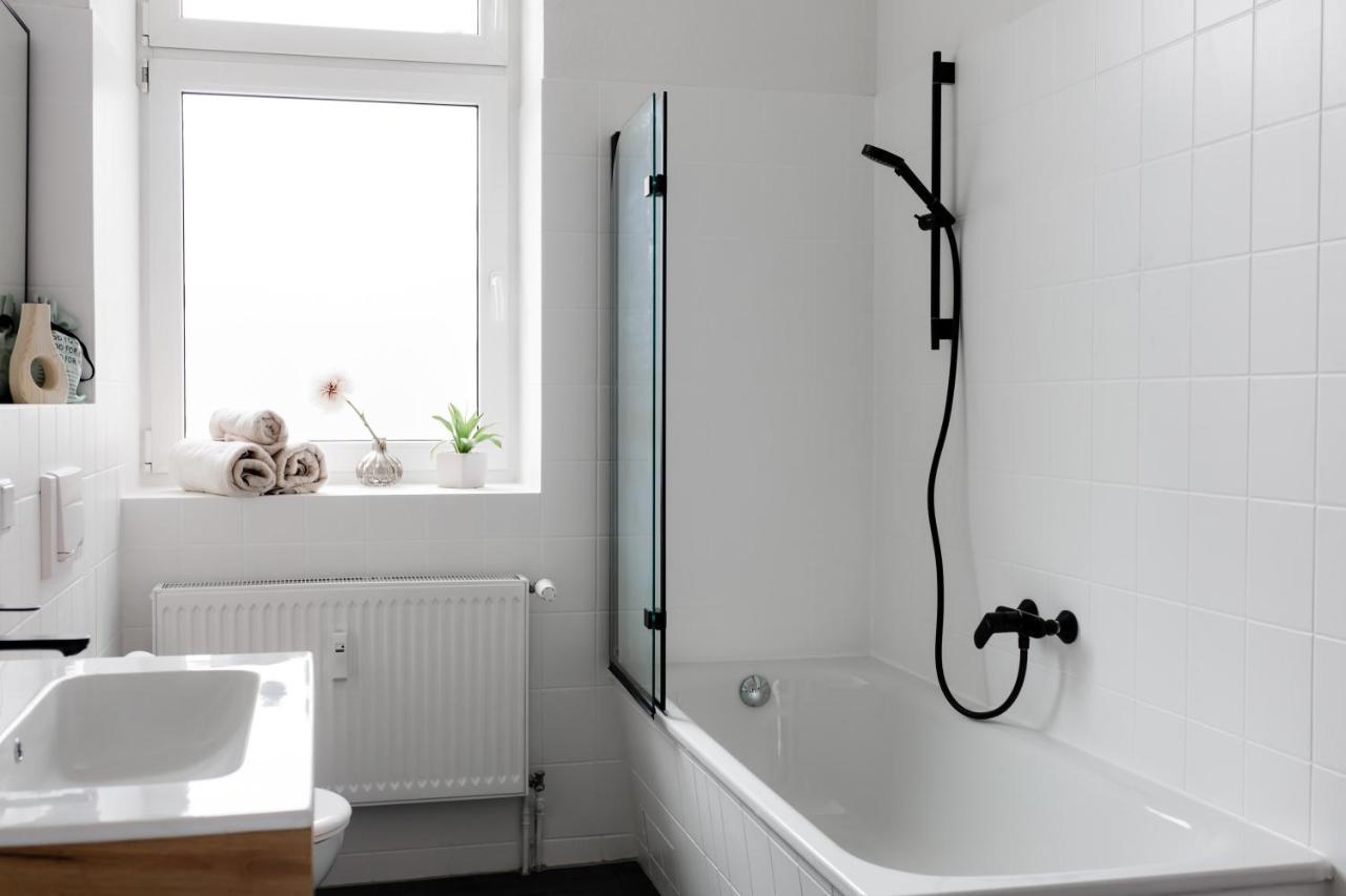 Modernes Apartment Lieblingsfleck I 2 Schlafzimmer I 4 Betten I Zentrumsnah Eberswalde Exteriör bild